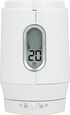 Salus inteligentna elektroniczna grzejnikowa głowica termostatyczna TRV3RF, M30 x 1,5 mm, bateryjna Salus TRV3RF