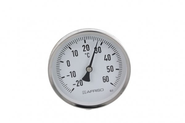 Termometr przemysłowy BiTh 100 I, D211,fi100 mm, 0÷60st.C, L 100 mm, G1/2