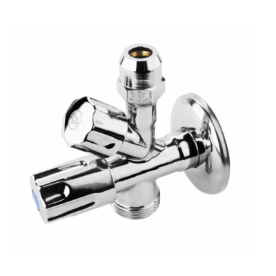 MONTER quality Zawór kątowy KOMBI 1/2X3/8X3/4 KRAKUS 277-010-00