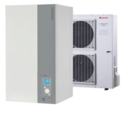 Powietrzna pompa ciepła EXCELIA AI TRI 14 kW R410A Atlantic 526353