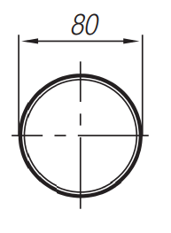 Uszczelka zapasowa ø80 Beretta 20034584