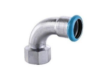 Gut Press Inox Kolano 90° Gw 15 Rp1/2