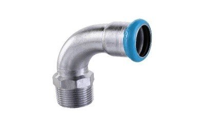 Gut Press Inox Kolano 90° Gz 18 R1/2
