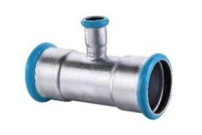 Gut Press Inox Trójnik Redukcyjny 28/18/28 Besco 1130R-28.18.28