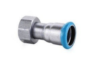 Gut Press Inox Półśrubunek Z Płaskim Uszczelnieniem Gw 15 G3/4