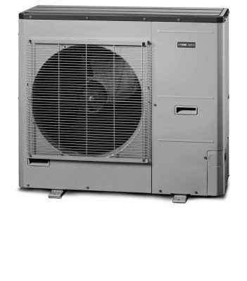 Pompa ciepła powietrze/woda typu NIBE SPLIT AMS 10-12 z modulowaną mocą grzewczą 3,5-12 kW  R410A NIBE 064110
