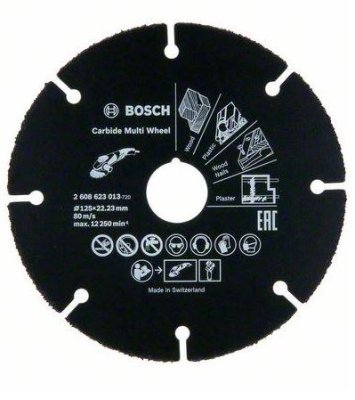 Tarcza tnąca uniwersalna 125 mm Professional Bosch 2608623013