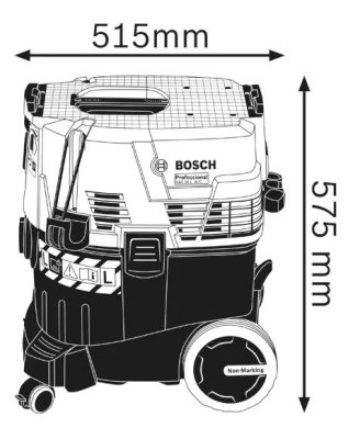 Sieciowy system odsysania pyłu GAS 35 L AFC Professional Bosch 06019C3200