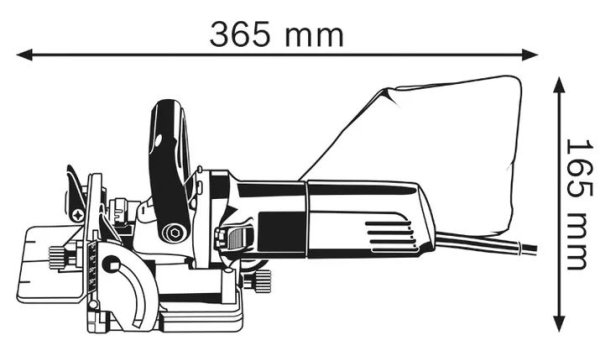 Frezarka uniwersalna GFF 22 A Professional Bosch 0601620070