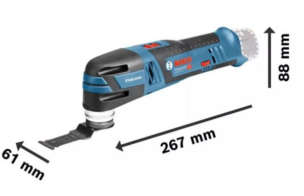 Akumulatorowe narzędzie wielofunkcyjne GOP 12V-28 Professional Bosch 06018B5001