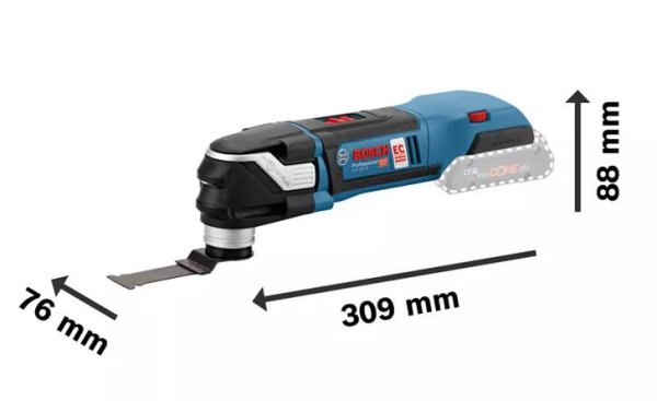 Akumulatorowe narzędzie wielofunkcyjne GOP 18V-28 Professional Bosch 06018B6002