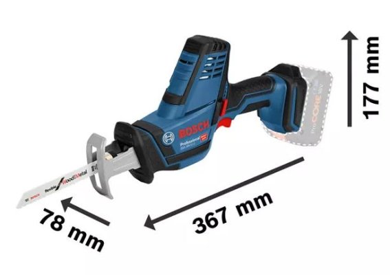 Akumulatorowa piła szablasta GSA 18V-LI C Professional Bosch 06016A5001