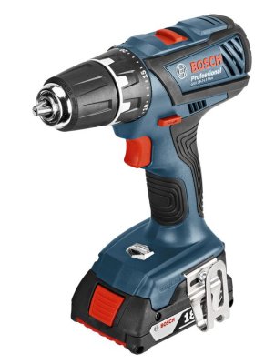 Akumulatorowa wiertarko-wkrętarka GSR 18-2 LI z dwoma akumulatorami Professional Bosch 0.601.9E6.120