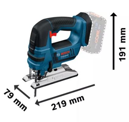 Akumulatorowa wyrzynarka GST 18V-LI B Professional Bosch 06015A6100