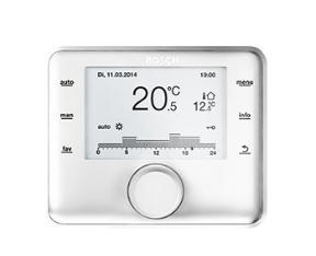 Pakiet Regulator pogodowy CR400 + Czujnik AF2 Bosch 8734100955