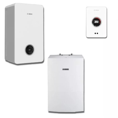 Bosch CONDENS GC2300iW 20P Kocioł gazowy + zasobnik Stora WD120B + regulator EasyControl CT200 8734100901