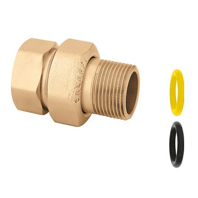 Złączka trzyczęściowa prosta 3/4” gw x gz z złączką Caleffi 588050