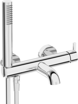Silia Bateria wannowa z zestawem prysznicowym Deante BQS_011M