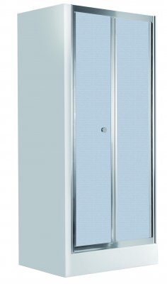 Flex Drzwi wnękowe składane 90 cm, szkło szronione Deante KTL_621D