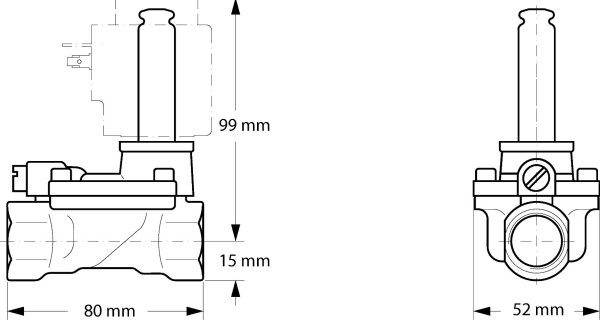 Zawór elektromagnetyczny ev220b 15b g12e nc000 Desto 032U7115