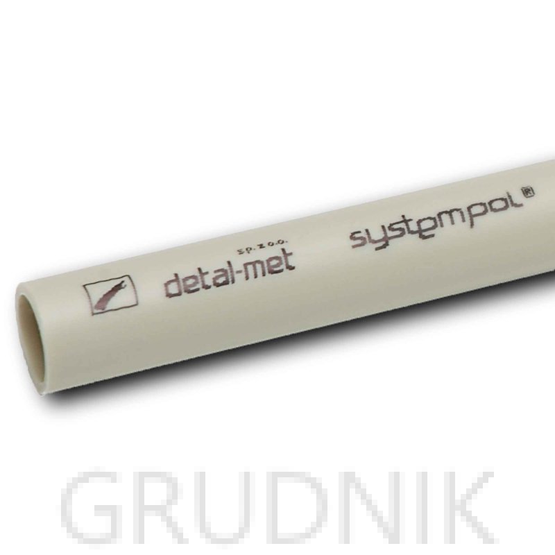 Rura PP PN 20 20x3,4 sztanga 4m System POL Detal-met PN 20/20 944620?