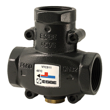 Esbe Zawór Temperaturowy Vtc511 Dn25 Kvs 9 Temperatura Otwarcia 50°C ± 5°C 51020100