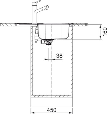 Zlewozmywak Spark SKL 611-63 Franke 101.0582.587