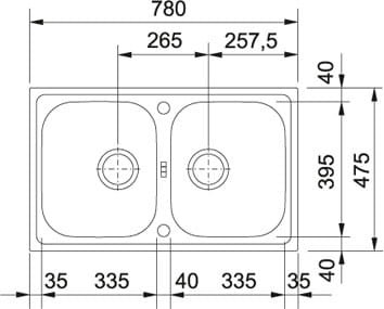 Zlewozmywak Euroform EFL 620-78 Franke 101.0060.609