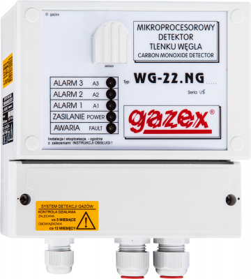 Detektor tlenku węgla Gazex WG-22.NGA