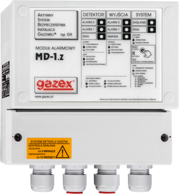 Moduł alarmowy zasilanie 24v Gazex MD-1.A24/M