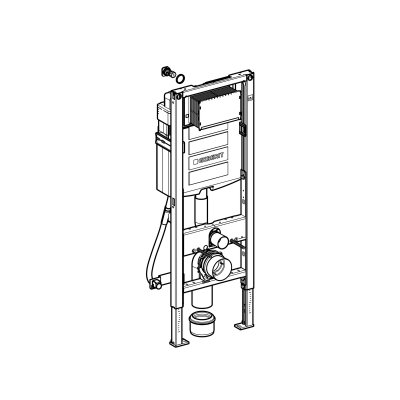 Element montażowy Geberit Duofix do WC dla niepełnosprawnych, Sigma 12cm, H112 111.350.00.5