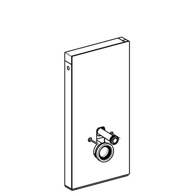 Moduł sanitarny Geberit Monolith do WC wiszącego, H101, mint 131.022.SL.5