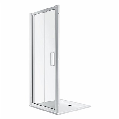 GEO drzwi bifold 80 cm, szkło przezroczyste Reflex KOŁO 560.116.00.3