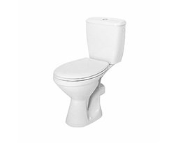 Zestaw WC kompakt IDOL z odpływem poziomym: miska kompaktowa + deska sedesowa Koło 19035000
