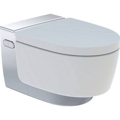Urządzenie WC z funkcją higieny intymnej Geberit AquaClean Mera Comfort, wisząca miska WC, chrom 146.212.21.1