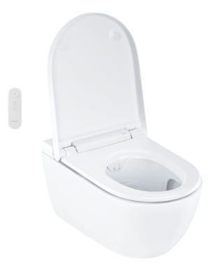 Urządzenie WC z funkcją higieny intymnej AquaClean Alba, wisząca miska WC Geberit 146.350.01.1