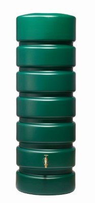 Zbiornik naziemny na wodę deszczową CLASSICO 650 L kolor zielony Graf 326030