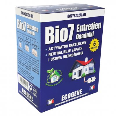 Biopreparat do oczyszczalni Bio7 Entretien Graf BIO7-22987