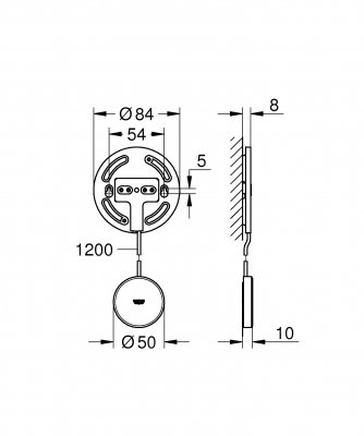 GROHE - zestaw przedłużek 22506LN0