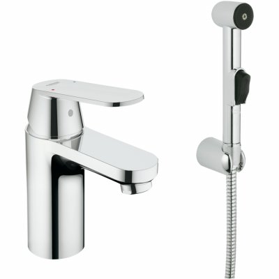 GROHE Eurosmart Cosmopolitan - jednouchwytowa bateria umywalkowa ze słuchawką bidetową 23125000