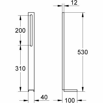 GROHE Uniset - wsporniki nośne 37304000