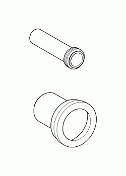 GROHE - zestaw odpływowy do WC 37311K00