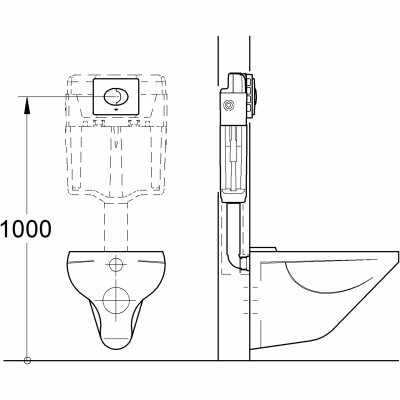 GROHE Skate Air - przycisk uruchamiający do spłuczki podtynkowej 38506P00