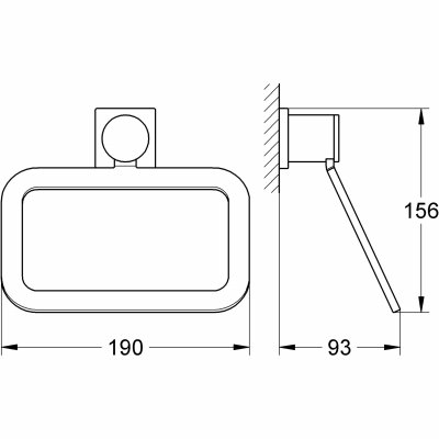 GROHE Allure - wieszak na ręczniki 40339000