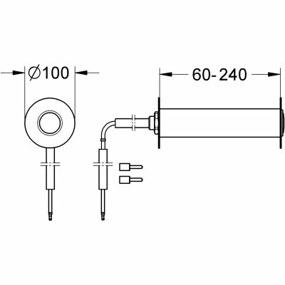 GROHE - uruchamianie pneumatyczne 43977000