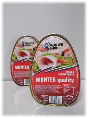 MONTER quality szynka konserwowa 455g