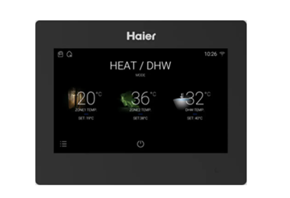 Pompa ciepła SUPER AQUA SPLIT 4kW Haier AW042SSCHA/HU062WAMNA