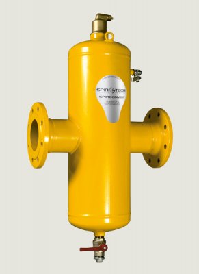 Separator powietrza i zanieczyszczeń Spirocombi DN 65 Połączenie kołnierzowe Spirotech BC065F