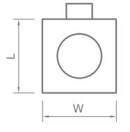 Skrzynka rozprężna 1x75/125 Iglotech WSR00009