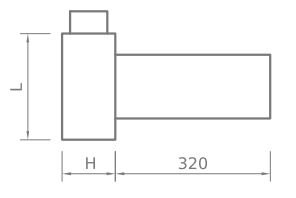 Skrzynka rozprężna 1x75/125 Iglotech WSR00009